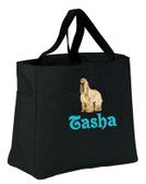 Afghan Hound Personalized Tote Bag