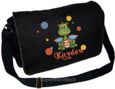 Personalized Applique Dragon Diaper Bag
Font used for name shown on diaper bag is BASKERVILLE