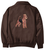 Airedale Terrier Jacket Back
