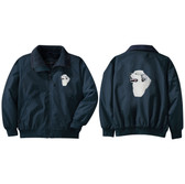 Great Pyrenees Jacket Back and Front Left Chest