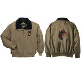 Doberman Jacket Back & Front Left Chest