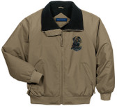 Mastiff jacket with embroidered front left chest