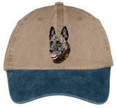 embroidered dutch shepherd cap