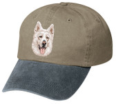 White Swiss Shepherd  Hat