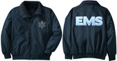 Embroidered EMT front and back jacket