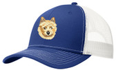 embroidered Norwich Terrier Trucker Hat