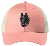 embroidered belgian groenendael sheepdog cap