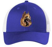 embroidered belgian tervuren cap