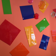 Practical Colour for Playrooms - Coloured Acrylic
