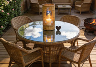 Protect your garden table with custom outdoor table top protectors