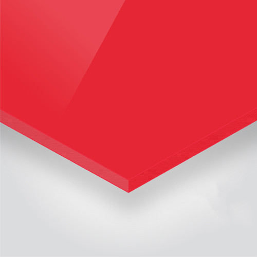 Red Translucent Acrylic Perspex® Sheets - 4401 - Cut to Size