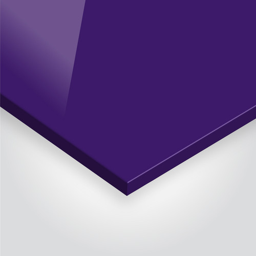 Coloured Perspex® Sheets - Purple 886 - Cut to Size