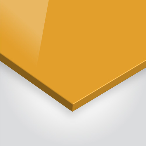Coloured Perspex® Sheets - Yellow 229 - Cut to Size