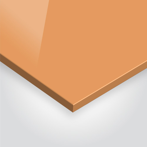 Orange Fizz Pastels Acrylic Perspex® Sheets - SA3143 - Cut to Size
