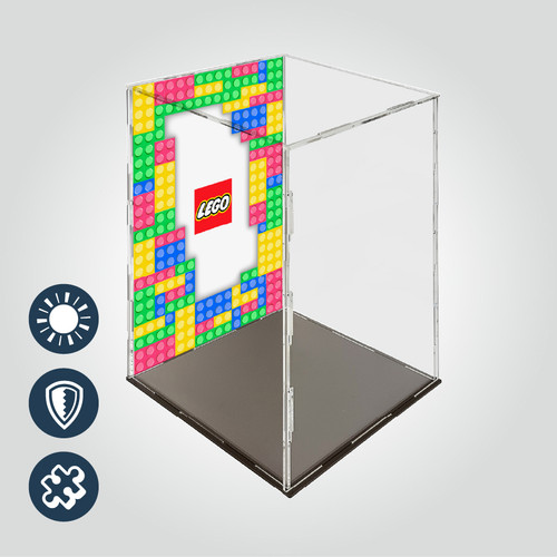 Acrylic Display Case 250(W) X 250(D) X 400(H)mm Acrylic Display Case 250(W) X 250(D) X 400(H)mm