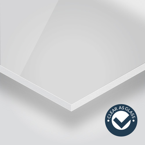 Recycled Clear Acrylic Sheet - CTS