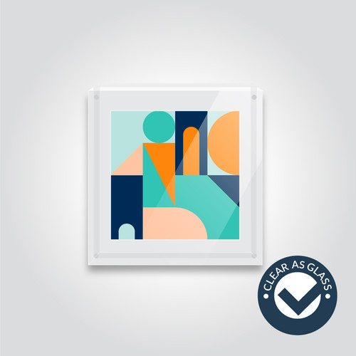 Clear as Glass Acrylic Block (Perspex)