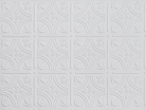 3D PVC Splashback Panels Empire - White