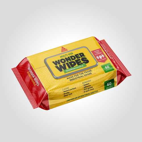 Sika® Wonder Wipes (Biodegradeable - 60 Pack)