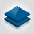 Blue Acrylic Perspex Sheets - 7703 - 2030mm x 1520mm