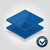 Blue Translucent Acrylic Perspex® Splashbacks - 7703 - Cut to Size