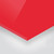 Red Translucent Acrylic Perspex® Furniture Protectors - 4401 - Cut to Size