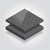 Coloured PVC Foamboard - Grey - 2440mm x 1220mm