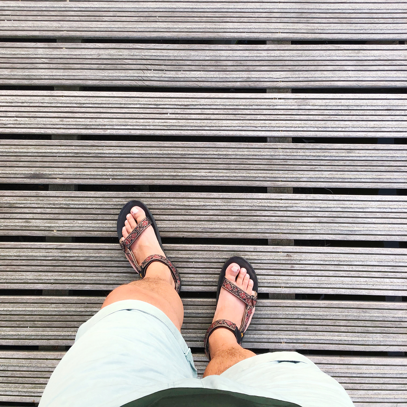 wooden decking