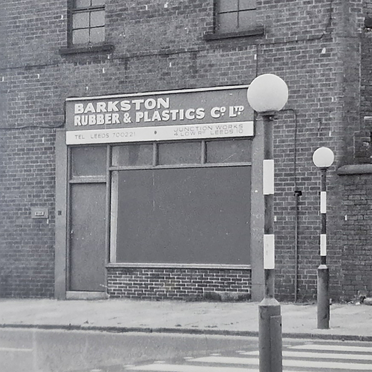 A building and car park