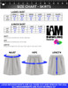 I AM Bowling DS Bowling Skirt - 1533-IAB-SK