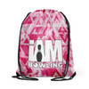 Pink Prismatica Drawstring Backpack
