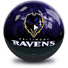 OTB NFL bowling ball - BALTIMORE RAVENS ON FIRE