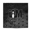 Charcoal Star Burst Microfiber Towel