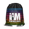 Rainbow Stripes Drawstring Backpack
