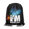 I AM Bowling DS Bowling Drawstring Backpack - 1552-IAB-DB