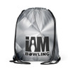 Platinum Checkers Drawstring Backpack
