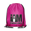 I AM Bowling DS Bowling Drawstring Backpack - 1607-IAB-DB