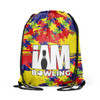 I AM Bowling DS Bowling Drawstring Backpack - 2182-IAB-DB