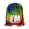 Rainbow Vortex Drawstring Backpack
