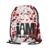 Blood Splatter Drawstring Backpack

