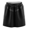 Black Hexaglow Skirt
