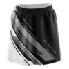 Black Stripe Flair Skirt
