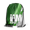 Green Stripe Flair Drawstring Backpack
