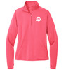 Ebonite Ladies Stretch 1/2-Zip Pullover Jacket - 00FB