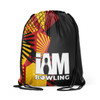 Red & Yellow Fusion Drawstring Backpack
