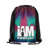 Wavy Colored Ripples Drawstring Backpack
