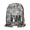 I AM Bowling DS Bowling Drawstring Backpack - 1589-IAB-DB