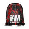 I AM Bowling DS Bowling Drawstring Backpack - 2015-IAB-DB