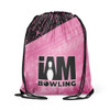 Obsidian Ribbon Drawstring Backpack

