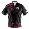 Express - Pink Spider Web Bowling Jersey